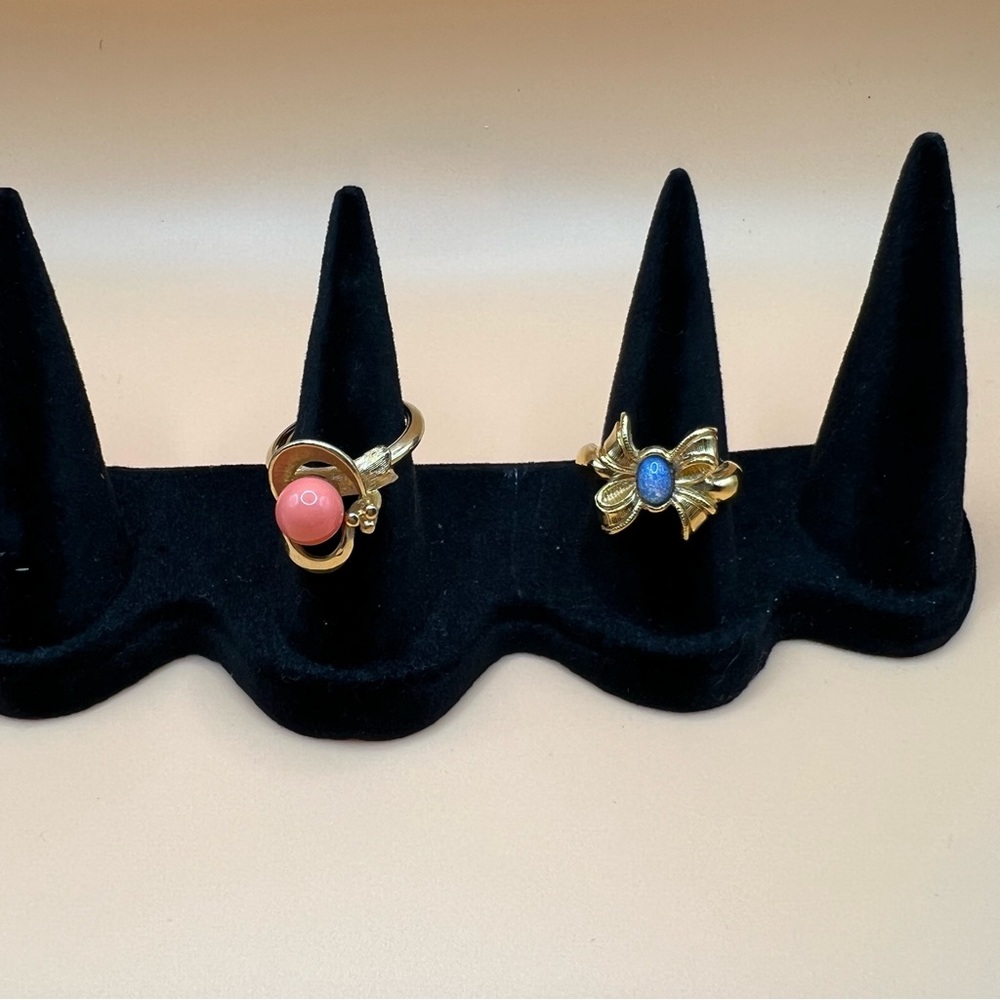 Beautiful Avon rings stamped Avon